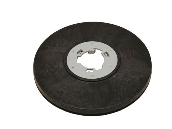 Treibteller für Pads bis 430 mm Vollhaftbelag schwarz mit Moosgummi