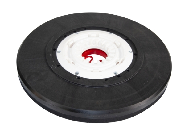 Treibteller für Pads bis 410 mm - bis Bj. 2018 Vollhaftbelag schwarz mit Moosgummi (2 Stück)