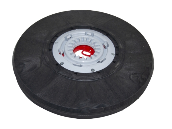 Treibteller für Pads bis 430 mm - bis Bj. 2018 Vollhaftbelag schwarz mit Moosgummi (2 Stück)