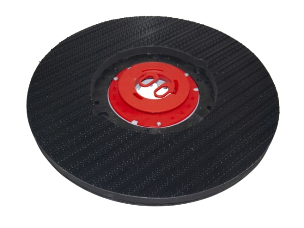 Treibteller für Pads bis 430 mm - bis Bj. 2018 Vollhaftbelag schwarz mit Moosgummi (2 Stück)