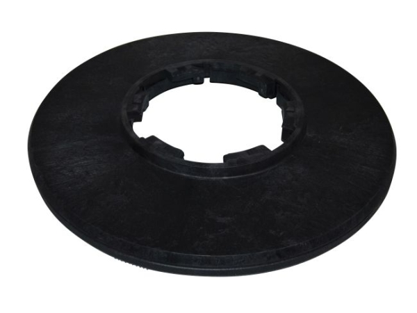 Treibteller für Pads bis 560 mm Vollhaftbelag schwarz mit Moosgummi - Hakomatic B530 / E530