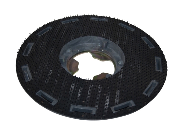 Treibteller für Pads bis 380 mm Vollhaftbelag schwarz ohne Moosgummi