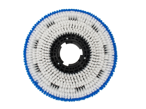 Schrubbbürste Poly 0,45 glatt weiß