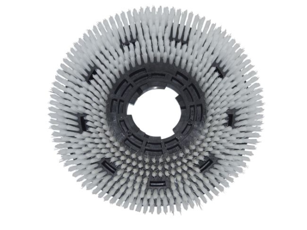 Schrubbbürste mittel Poly 0,75 glatt weiß