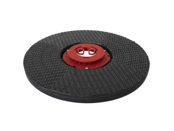 Treibteller für Pads bis 430 mm Vollhaftbelag schwarz mit Moosgummi