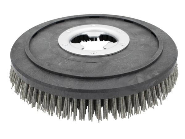Schleifkornbürste - hart Tynex / Nylon-Grit 1,6