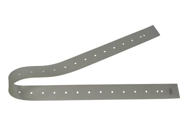 Sauglippe hinten Polyrade transparent