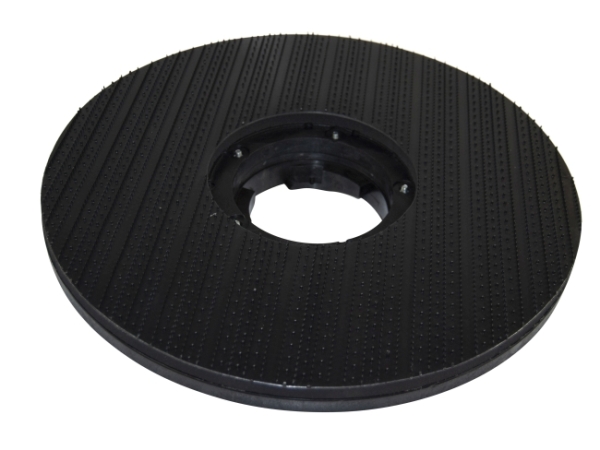 Treibteller für Pads bis 430 mm Vollhaftbelag schwarz mit Moosgummi