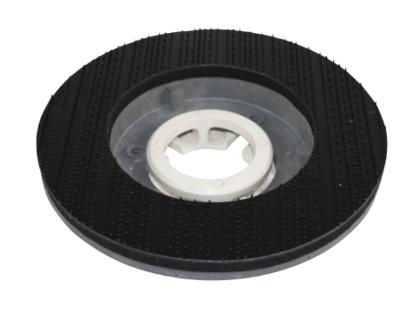 Treibteller für Pads bis 280 mm Vollhaftbelag schwarz mit Moosgummi