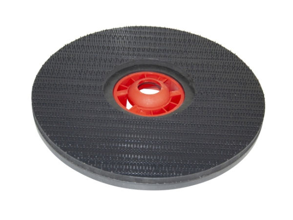 Treibteller für Pads bis 430 mm Vollhaftbelag schwarz mit Moosgummi