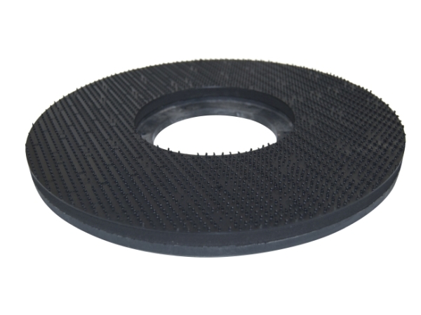 Treibteller für Pads bis 380 mm Vollhaftbelag schwarz mit Moosgummi - Combimat 3500 alte Serie 35