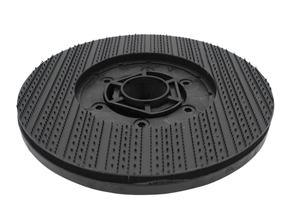 Treibteller für Pads bis 325 mm Vollhaftbelag schwarz mit Moosgummi