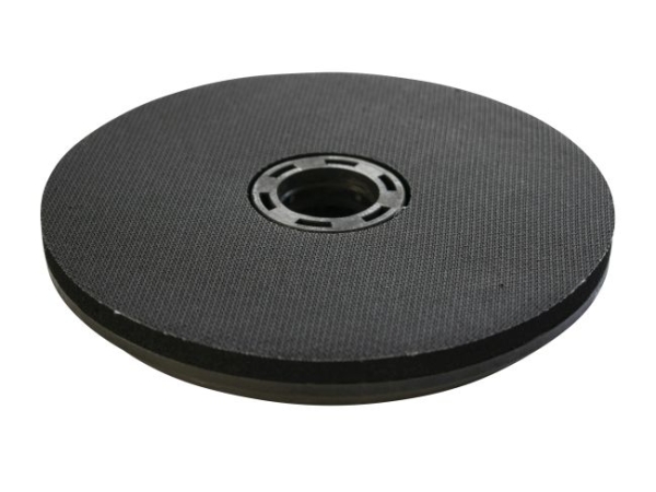 Treibteller-Kit für Pads bis 225 mm (2 Stück) Streifenhaftbelag schwarz mit Moosgummi - Swingo 250