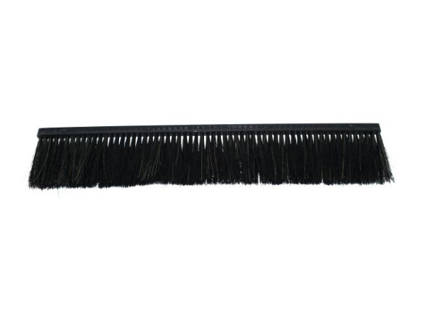 Kehrleiste Poly 0,4 glatt schwarz/Welldraht 0,3 vz - 110 (10 Stück)