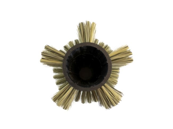 Kehrwalze Poly 0,8 Schwarz / Poly 0,4 mm Beige